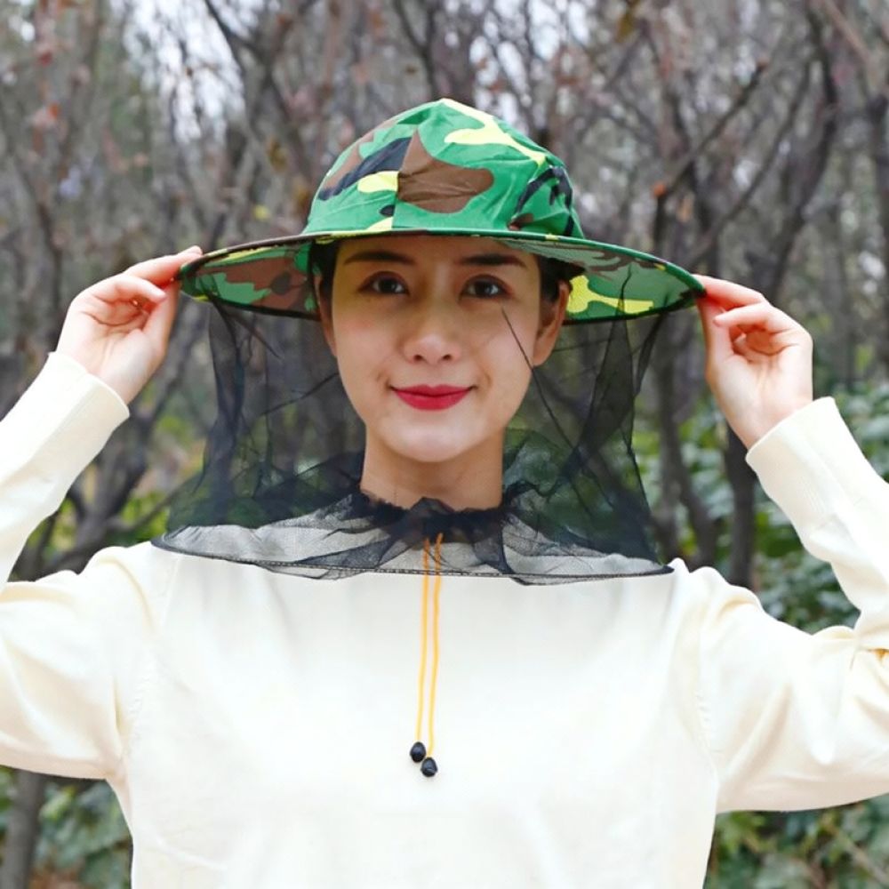 Agriculture Farming Hats - Chapeau de sécurité pour apiculteur, filet