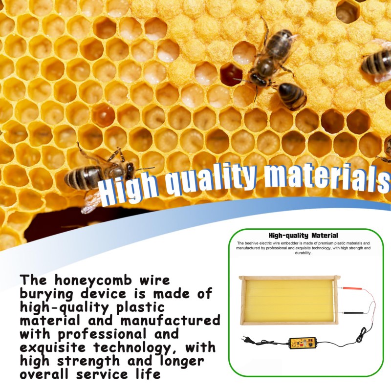Beehive Frame Wax - ABFI EU Plug Beekeeping Supplies –