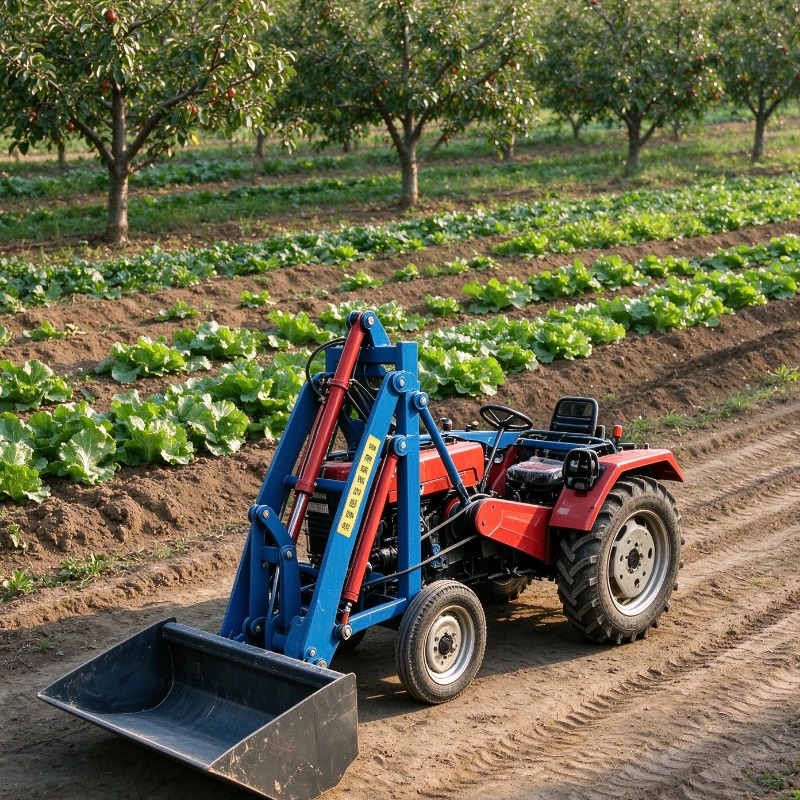Farming Jobs - Chargeur frontal hydraulique compact pour tracteur
