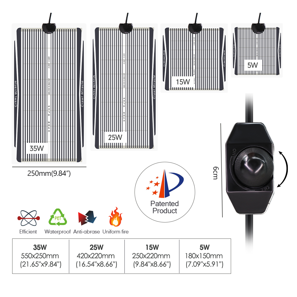 Matériau en graphène EU/AU/UK/ - Seedling Heat Mat avis et prix